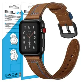 beline-pasek-watch-22mm-casualbrazowy-brown