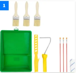 sourcing-map-14pcs-malarstwo-walek-kit-farba-zaopatrzenie