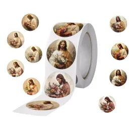 naklejki-mix-wzorow-i-kolorow-x500szt-motyw-religijny-jezus