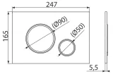 przycisk-chrom-mat-chrom-pol-alcaplast-thin-m772-stan-nowy