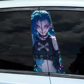 naklejka-na-slupek-jinx-league-of-legends