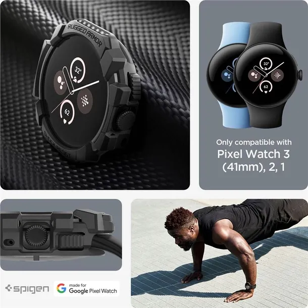 spigen-rugged-armor-matte-black-google-pixel-watch-3-2-1-41mm-kod-producenta-acs07555