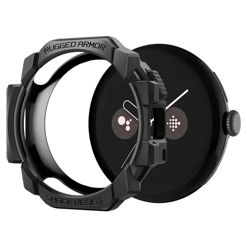 spigen-rugged-armor-matte-black-google-pixel-watch-3-2-1-41mm