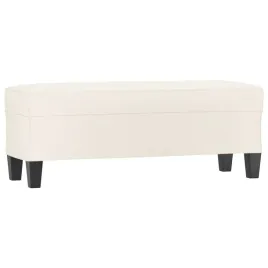 lawka-kremowa-100x35x41-cm-tapicerowana-sztuczna-skora