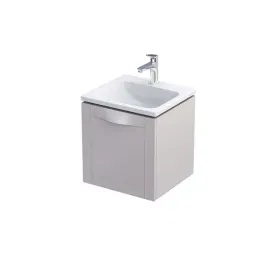 Zdjęcie produktu Szafka Łazienkowa pod Umywalkę 50cm 2 Szuflady Piaskowy Mat Skagen