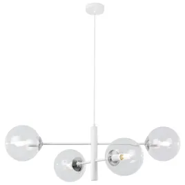 lampa-sufitowa-zyrandol-wiszaca-biala-chrom-klosze-kule-nowoczesna-glamour