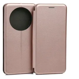etui-beline-book-magnetic-do-honor-magic7-lite-rozowo-zloty