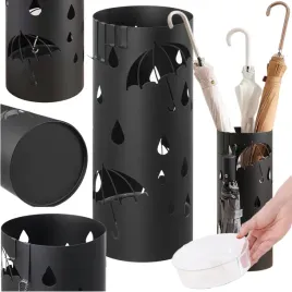 stojak-uchwyt-na-parasole-z-ociekaczem-tacka-parasolnik-metalowy-haczyki
