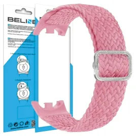 beline-pasek-mi-band-9-8-nylonrozowy-pink