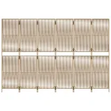 parawan-6-panelowy-bezowy-polirattan-waga-z-opakowaniem-15-kg