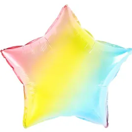 balon-foliowy-w-ksztalcie-gwiazdki-kolorowy-45cm