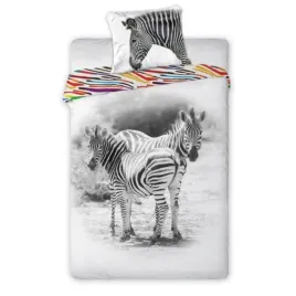posciel-bawelniana-140x200-70x90-zebra-czarno-biala-zwierzecy-motyw