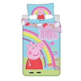swinka-peppa-posciel-dziecieca-140x200-70x90-teczowy-motyw-bajkowy-wzor