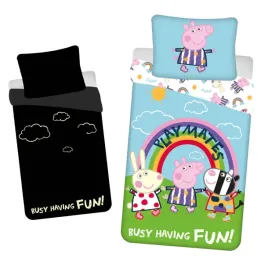 swinka-peppa-posciel-140x200-70x90-swiecaca-w-ciemnosci-kolorowy-zestaw