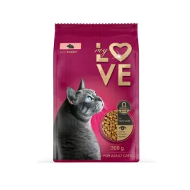 sucha-karma-dla-kotow-doroslych-z-krolikiem-300g-my-love