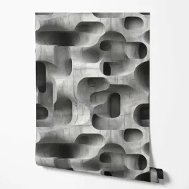 tapeta-na-sciane-artystyczne-dziury-w-betonie-do-przedpokoju-kuchni