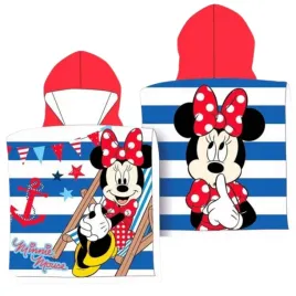 minnie-mouse-poncho-dzieciece-50x100-z-kapturem-szybkoschnaca-mikrofibra