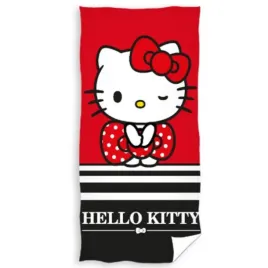 hello-kitty-recznik-plazowy-kapielowy-70x140-bawelniany-czerwony