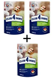 mokra-karma-dla-psow-malych-ras-72x100g-z-kurczakiem-club-4-paws