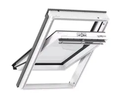 okno-dachowe-velux-glu-ck04-0061-ral-7043-55x98-3-szybowe-drewniano-poliure