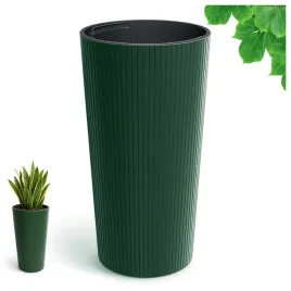 doniczka-wysoka-57cm-okragla-slim-zielona-dekoracyjna-z-wkladem-15l-stojaca