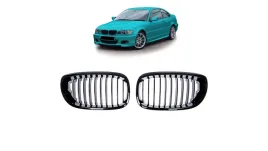 grill-bmw-3-e46-facelift-pojedyncze-zeberka-gloss-black