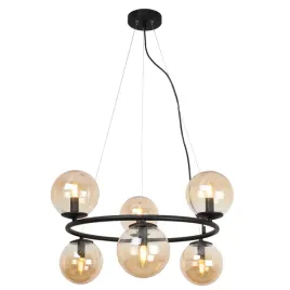 lampa-sufitowa-wiszaca-zyrandol-loft-ring-kule-topaz-miod-nad-stol-wyspe