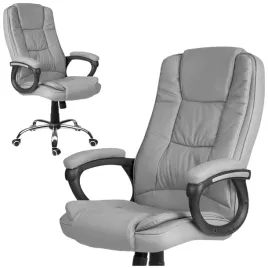 fotel-biurowy-obrotowy-krzeslo-do-biurka-ekoskora-szary-premium