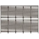 parawan-5-panelowy-brazowy-polirattan-marka-vidaxl