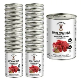 kuchnia-szefa-monoproteinowa-karma-mokra-dla-psa-wolowina-24x400g-zestaw