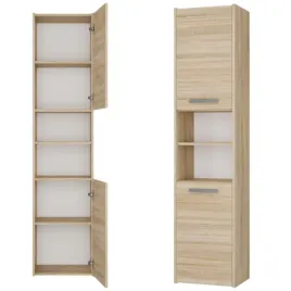 slupek-lazienkowy-stojacy-wysoki-regal-szafka-6-polek-dab-sonoma-170x40-cm