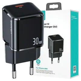 usams-lad-siec-1xusb-c-t45-mini-30w-only-head-pd3-0-fast-charging-czarny