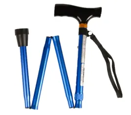 laska-inwalidzka-skladana-z-drewniana-raczka-niebieska