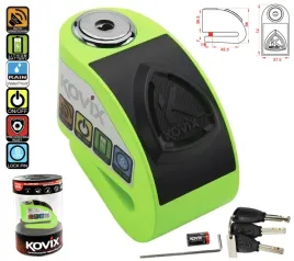 blokada-tarczy-hamulcowej-z-alarmem-kovix-kd6-fluo-zielony