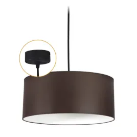 lampa-wiszaca-zwis-sufitowa-zyrandol-abazur-led-brazowy-35-cm