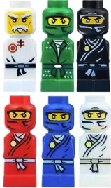 pionki-zestaw-6-mini-figurek-lloyd-zane-kai-cole-wu-jay-ninja-go