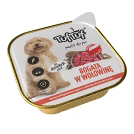 mokra-karma-dla-psa-tuftuf-pasztet-wolowy-alupak-300g