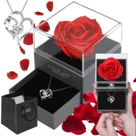 naszyjnik-serce-wieczna-roza-prezent-dla-kobiety-walentynki