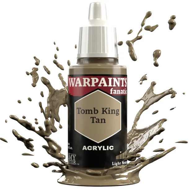 FARBKA THE ARMY PAINTER WARPAINTS FANATIC - TOMB KING TAN 18ml