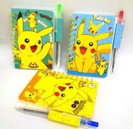notes-z-pikachu-pokemon-105-cm-x-8-cm-z-dlugopisem-60-kartek-dla-dzieci