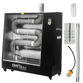 spalinowa-nagrzewnica-olejowa-na-podczerwien-led-termostat-pilot-13kw-25l