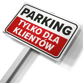 znak-na-slupku-parkingowym-tylko-dla-klientow-aluminium-idd-200-cm-idd