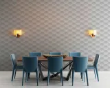 tapeta-na-sciane-efekt-3d-biale-ksztalty-latki-ecru-tlo-do-biura-sypialni-stan-nowy