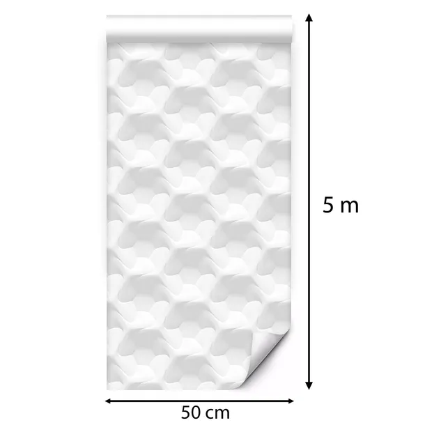 tapeta-na-sciane-efekt-3d-biale-ksztalty-latki-ecru-tlo-do-biura-sypialni-rodzaj-flizelinowa