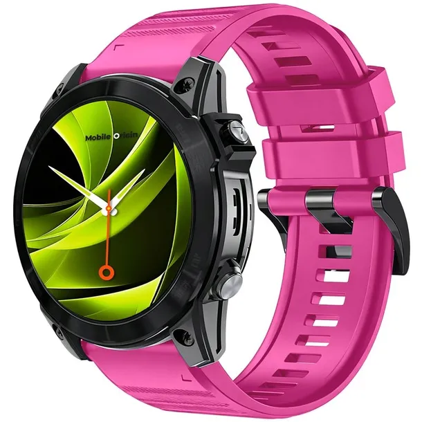 mobile-origin-easy-strap-silicone-watch-22mm-pink-marka-inny
