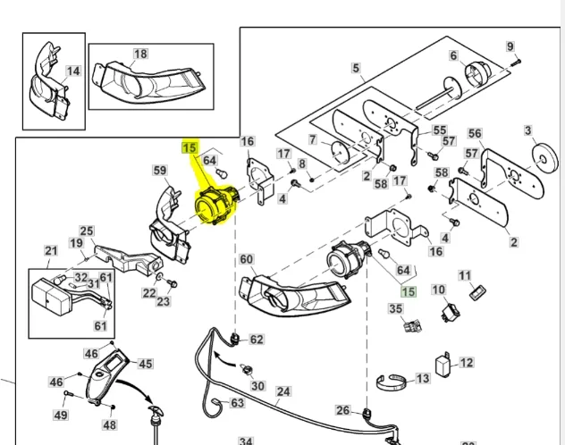 reflektorjohn-deere-x750-gator-xuv560-oryginal