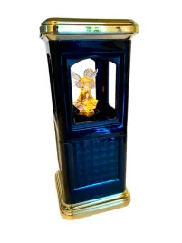 elegancki-czarno-zloty-znicz-solarny-elektryczny-z-aniolkiem-na-grob