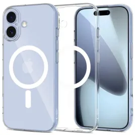 etui-tech-protect-flexair-magsafe-na-iphone-17-przezroczyste