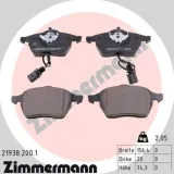 zimmermann-klocki-hamulcowe-przod-audi-a6-c5