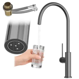 bateria-kuchenna-kran-gun-metal-wylewka-obrotowa-stojaca-prestige-slim